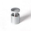 Outwater Round Standoffs, 1/2 in Bd L, Chrome, 1/2 in OD 3P1.56.00201